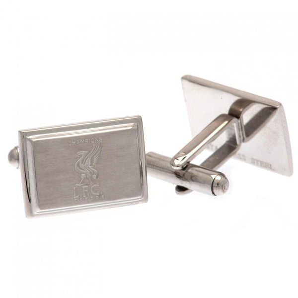 Liverpool FC Champions Of Europe Stainless Steel Cufflinks