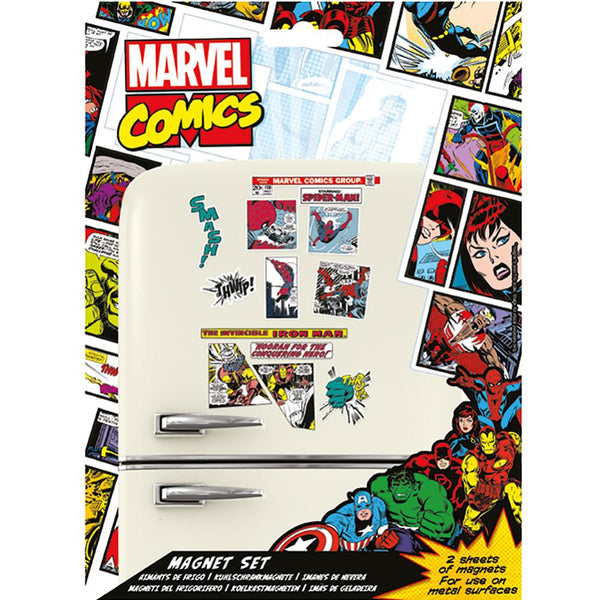Marvel Comics Fridge Magnet Set