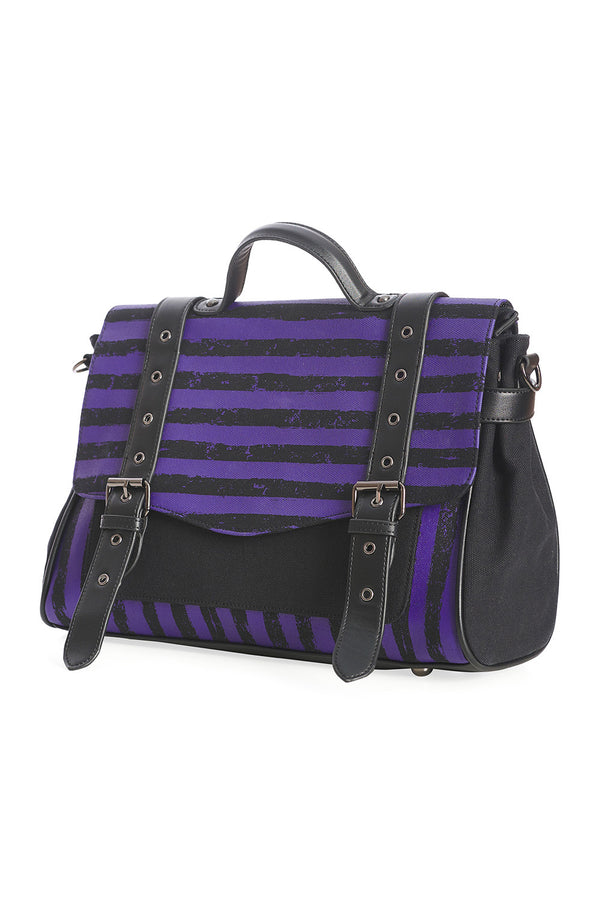 Banned Apparel - Spooky Nightwalks Messenger Bag by Banned Apparel