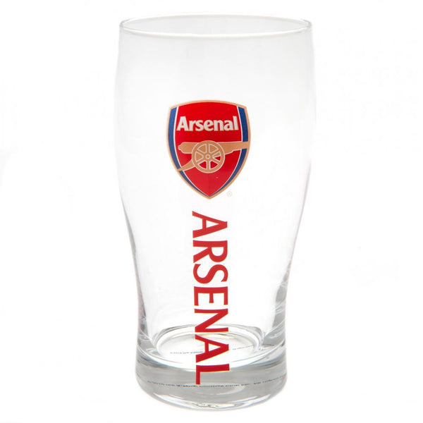 Arsenal FC Tulip Pint Glass