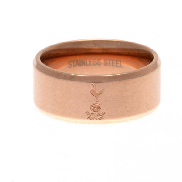 Tottenham Hotspur FC Rose Gold Plated Ring Small by Tottenham Hotspur FC