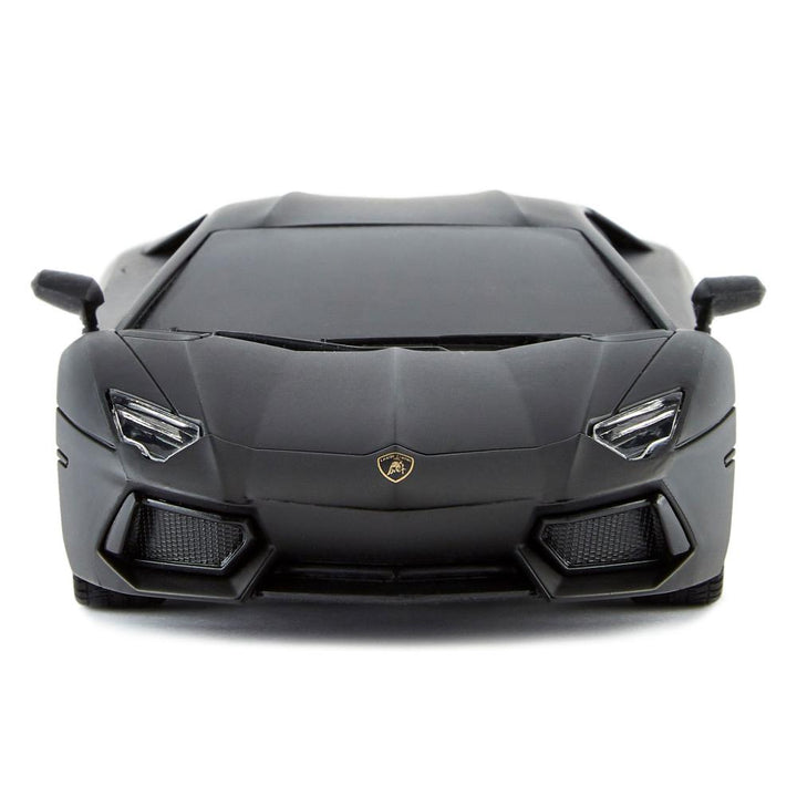 Lamborghini Aventador Radio Controlled Car 1:24 Scale Black by Lamborghini