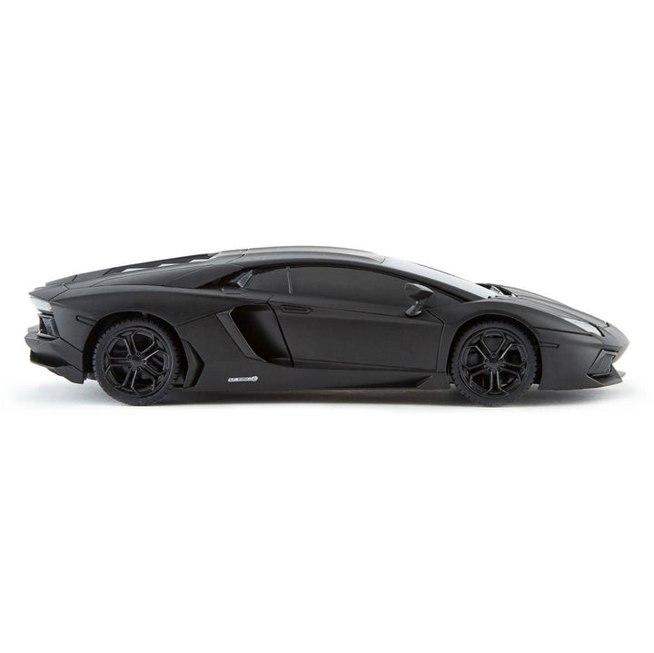 Lamborghini Aventador Radio Controlled Car 1:24 Scale Black by Lamborghini