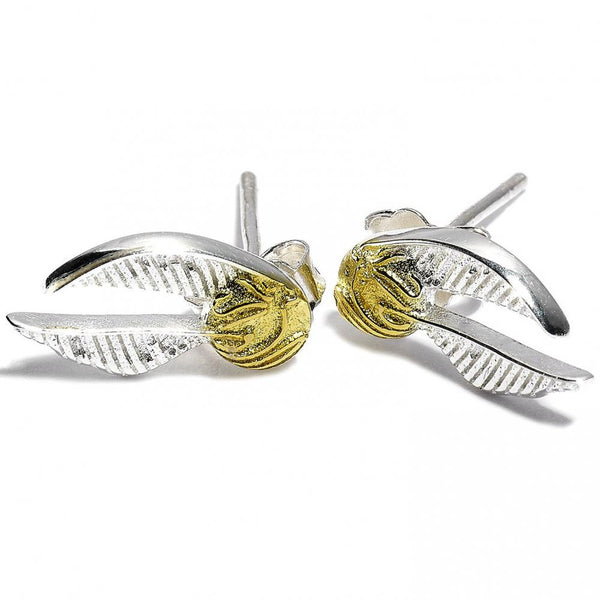 Harry Potter Sterling Silver Earrings Golden Snitch by Harry Potter