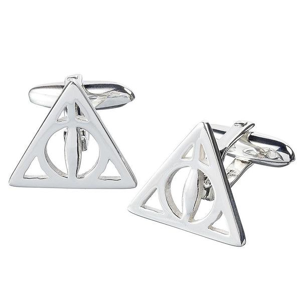 Harry Potter Sterling Silver Cufflinks Deathly Hallows by Harry Potter