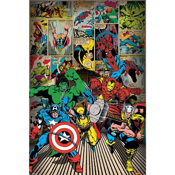 Marvel Comics Poster Heroes 111
