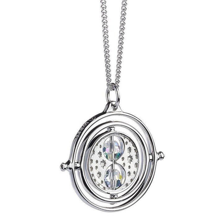 Harry Potter Sterling Silver Crystal Necklace Time Turner by Harry Potter