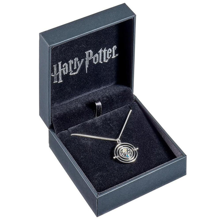 Harry Potter Sterling Silver Crystal Necklace Time Turner by Harry Potter