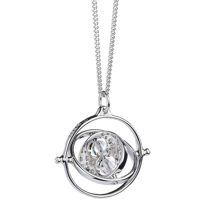 Harry Potter Sterling Silver Crystal Necklace Time Turner by Harry Potter