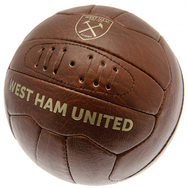 West Ham United FC Faux Leather Football by West Ham United FC