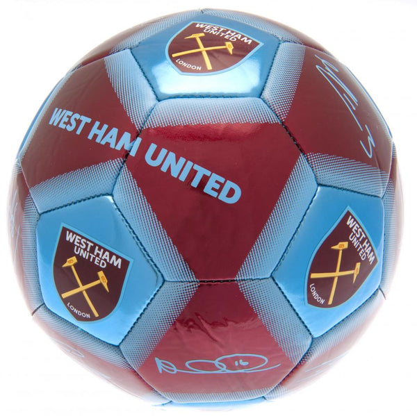 West Ham United FC Football Signature by West Ham United FC