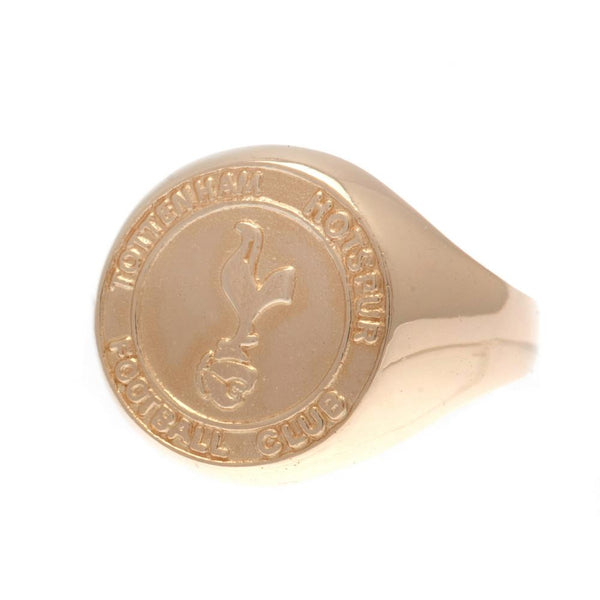 Tottenham Hotspur FC 9ct Gold Crest Ring Medium by Tottenham Hotspur FC