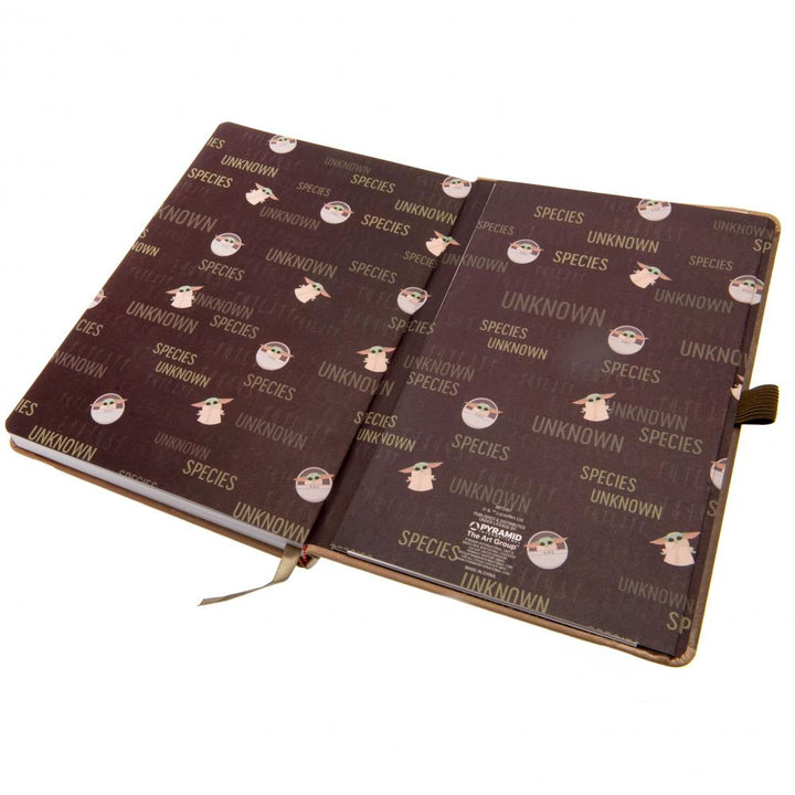 Star Wars: The Mandalorian Premium Notebook Precious Cargo by Star Wars