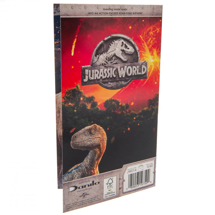 Jurassic World Birthday Card by Jurassic World