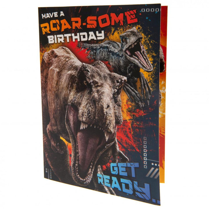 Jurassic World Birthday Sound Card by Jurassic World