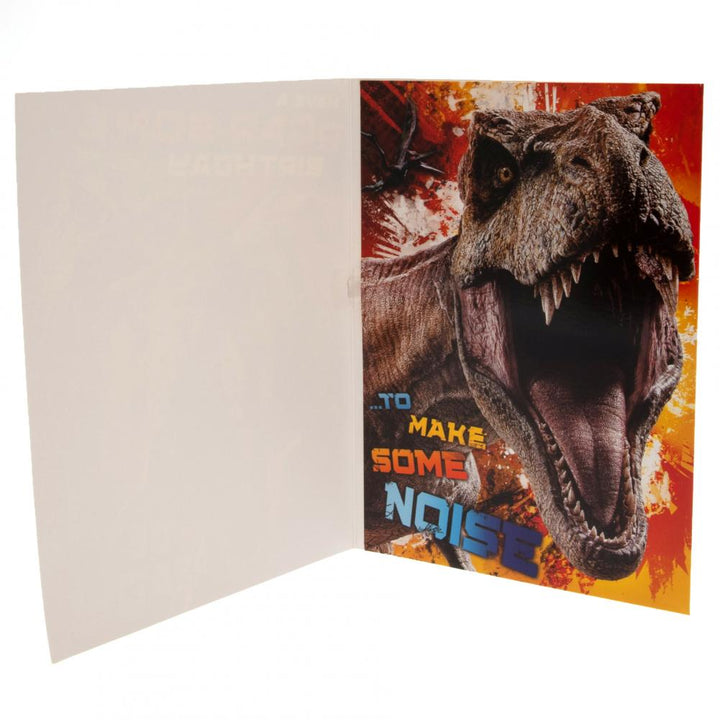 Jurassic World Birthday Sound Card by Jurassic World