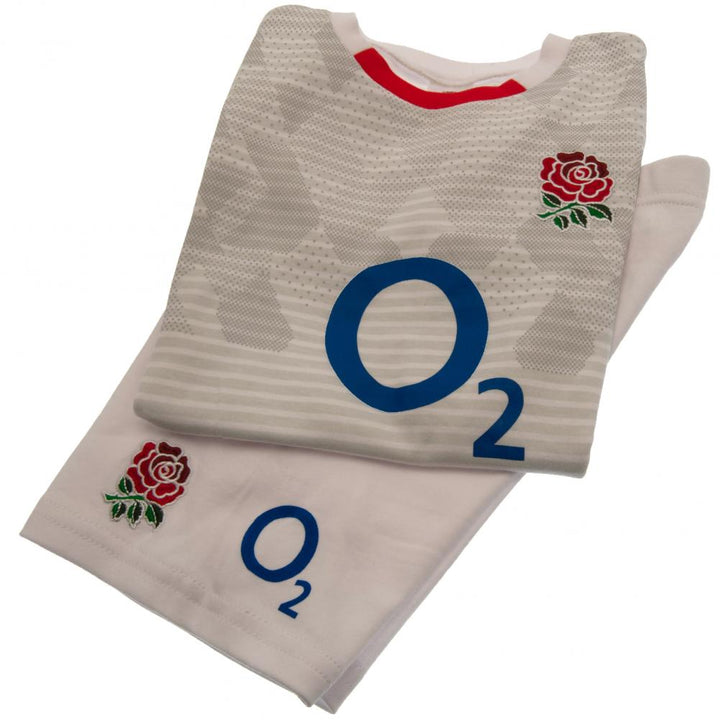 England RFU Shirt & Short Set 9/12 mths ST by England RFU