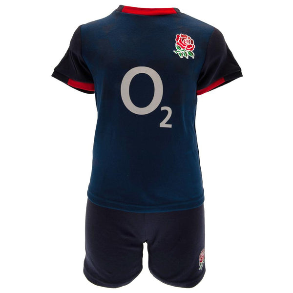 England RFU Shirt & Short Set 9/12 mths NV by England RFU