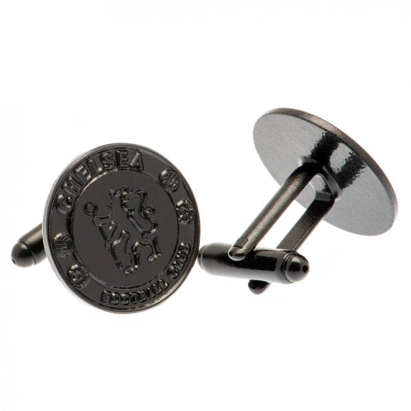 Chelsea FC Black IP Cufflinks by Chelsea FC