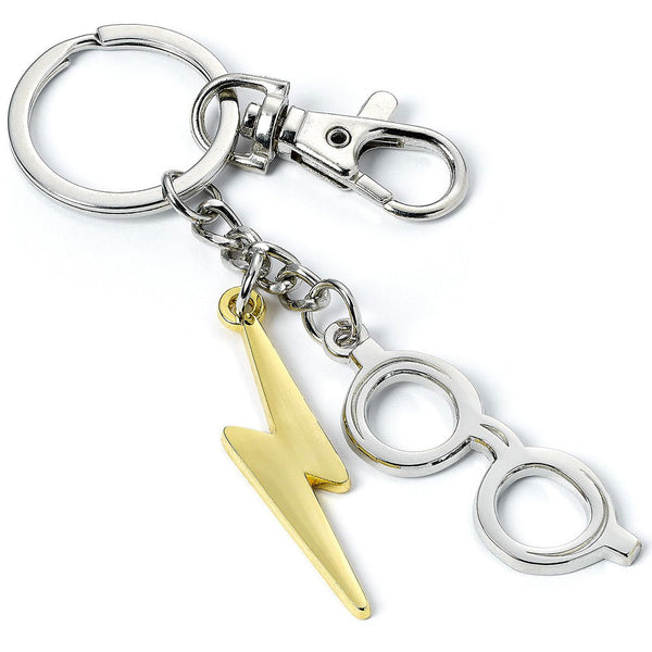 Harry Potter Charm Keyring Lightning Bolt & Glasses by Harry Potter