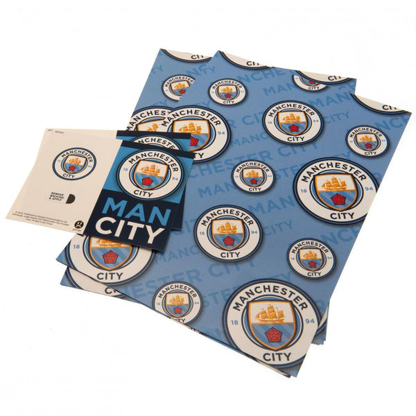 Manchester City FC Gift Wrap by Manchester City FC