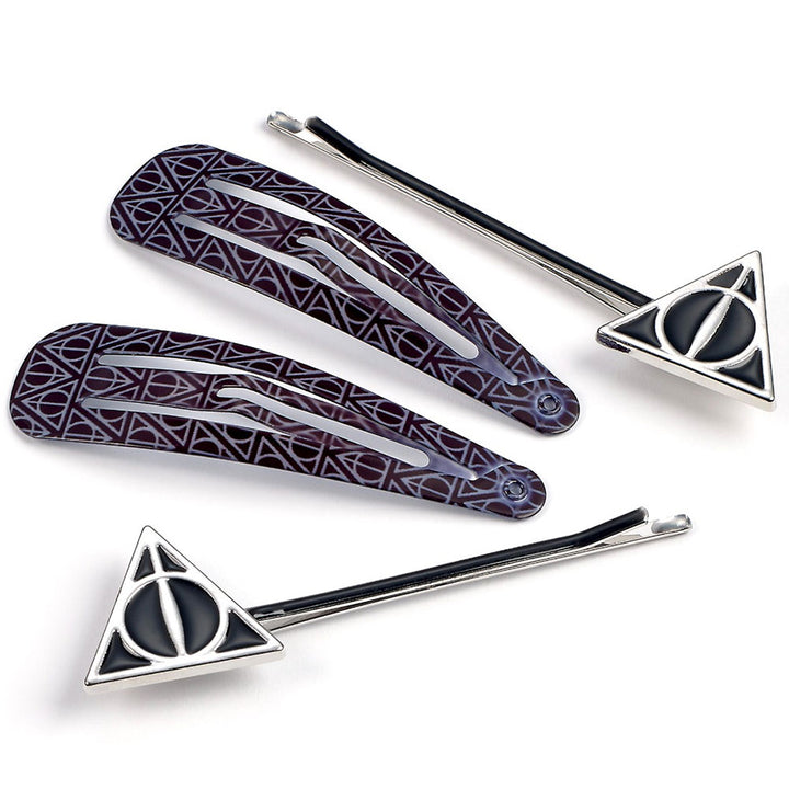 Harry Potter Hair Clips Deathly Hallows by Harry Potter