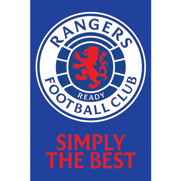 Rangers FC Poster Crest 5 by Rangers FC