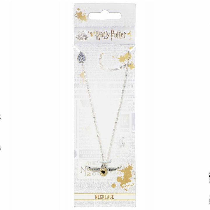 Harry Potter Silver Plated Necklace Golden Snitch by Harry Potter