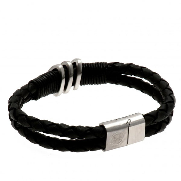 Celtic FC Leather Bracelet by Celtic FC