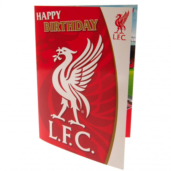 Liverpool FC Musical Birthday Card by Liverpool FC