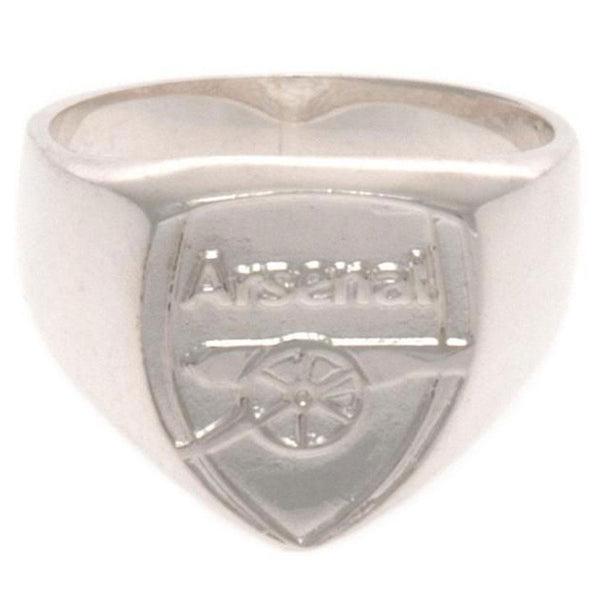 Arsenal FC Sterling Silver Ring Small