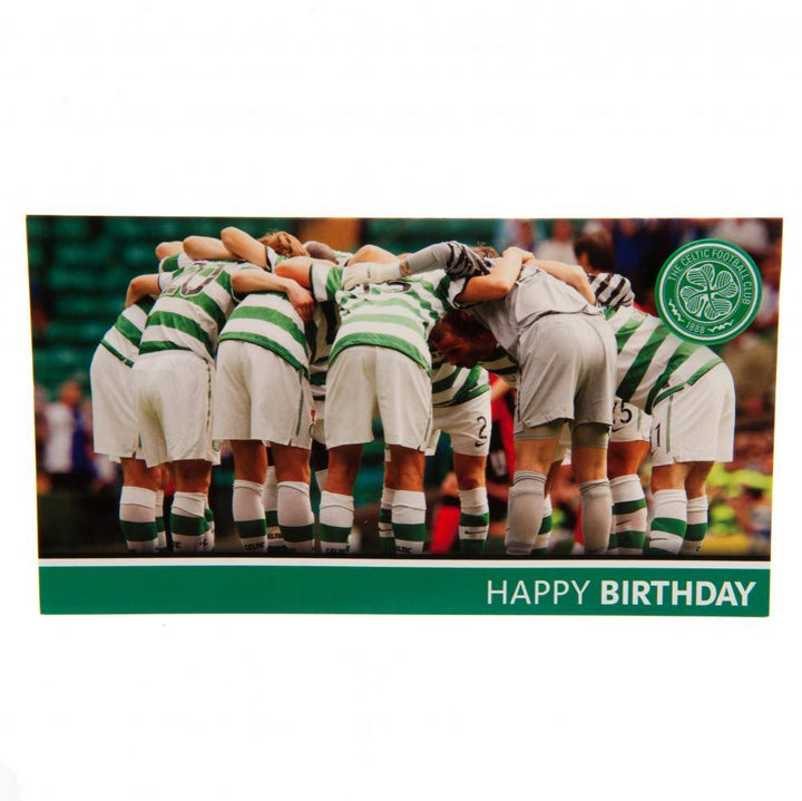 Celtic FC Birthday Card Huddle by Celtic FC