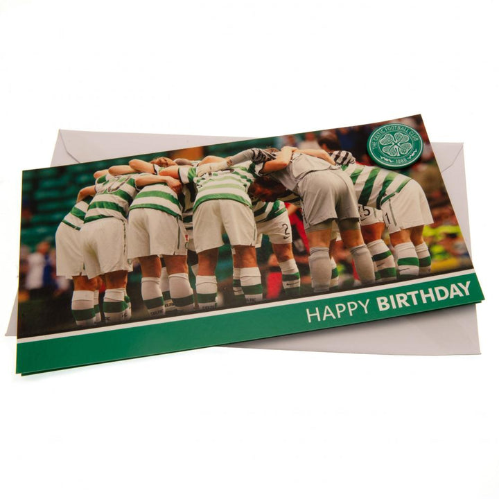 Celtic FC Birthday Card Huddle by Celtic FC