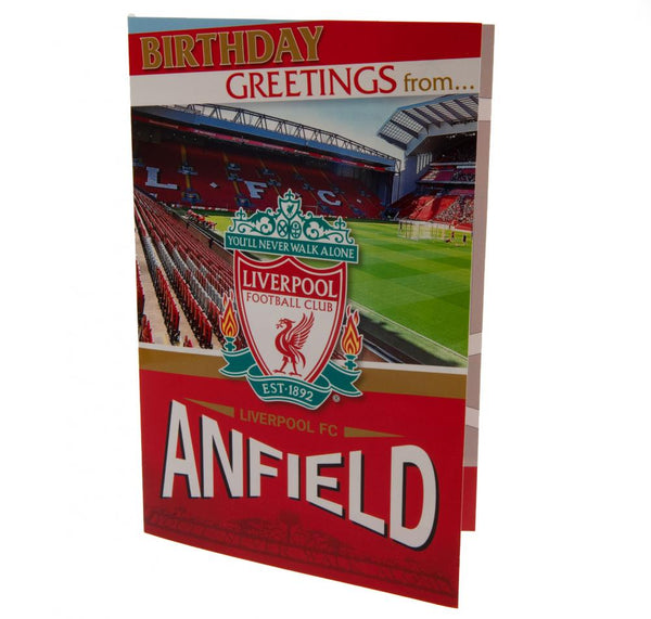 Liverpool FC Pop-Up Birthday Card by Liverpool FC