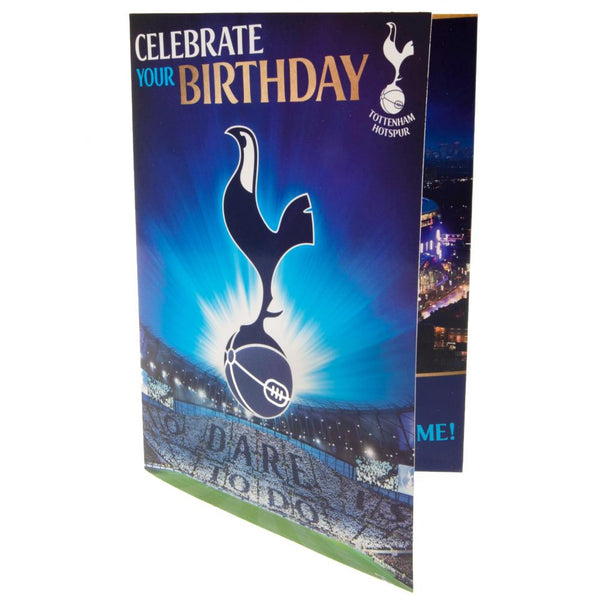 Tottenham Hotspur FC Musical Birthday Card by Tottenham Hotspur FC