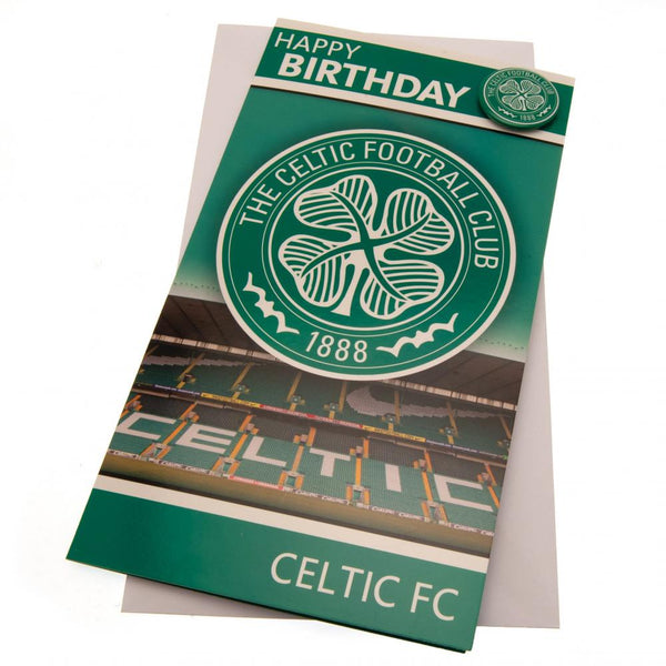 Celtic FC Birthday Card & Badge by Celtic FC