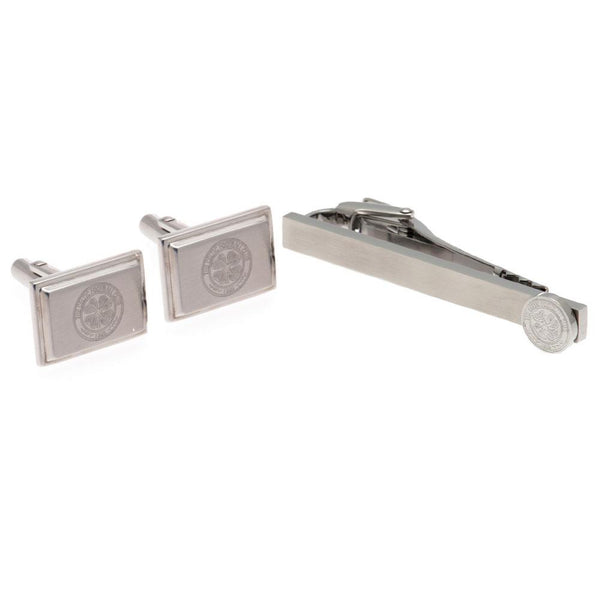 Celtic FC Tie Slide & Cufflink Set