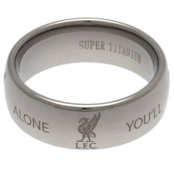 Liverpool FC Super Titanium Ring Large by Liverpool FC