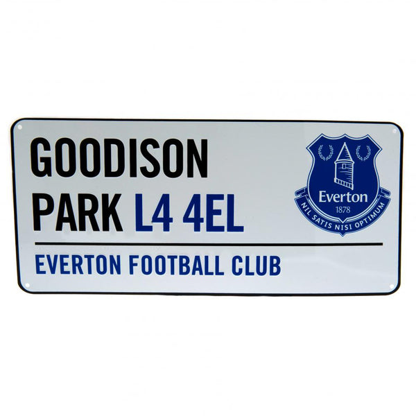 Everton FC Street Sign