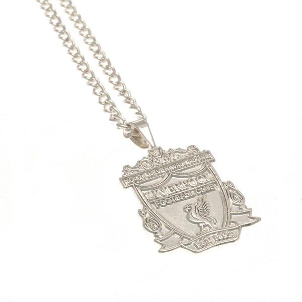 Liverpool FC Silver Plated Pendant & Chain XL by Liverpool FC