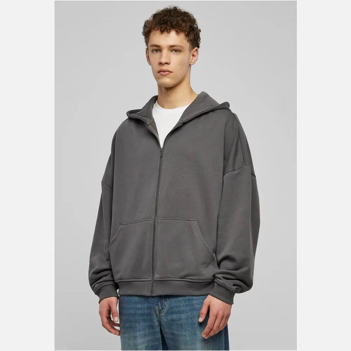 Urban Classics - Men's 90s Zip Hoodie-2