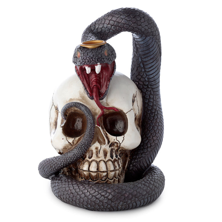 Backflow Incense Burner - Snake and Skull  BACK63 by Puckator