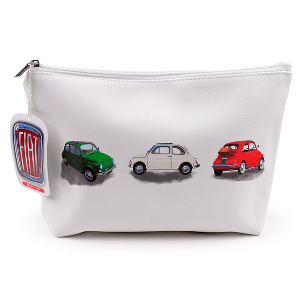 Large PVC Toiletry Makeup Wash Bag - Fiat 500 BAG213L-0