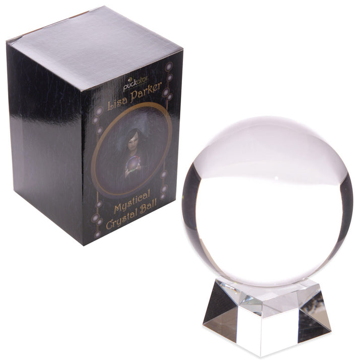 Decorative Mystical 14cm Crystal Ball with Stand BALL04 by Puckator