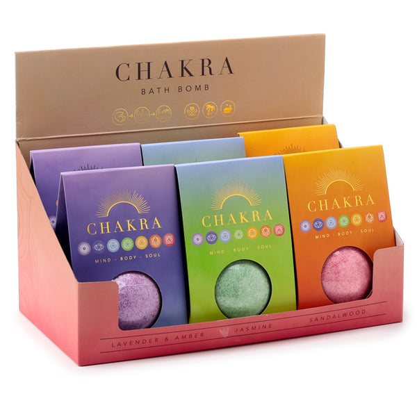 Handmade Bath Bomb in Gift Box - Chakra BATH70 by Puckator