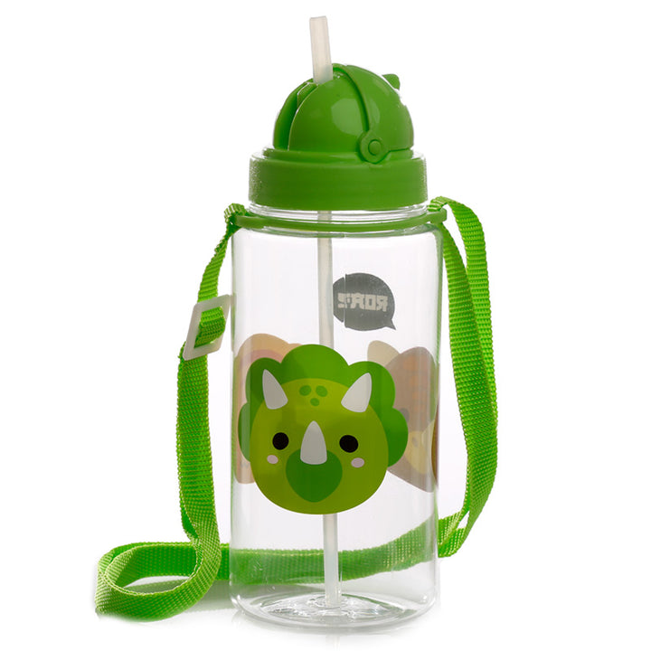 Adoramals Dinosaur 450ml Children's Water Bottle BOT123 by Puckator