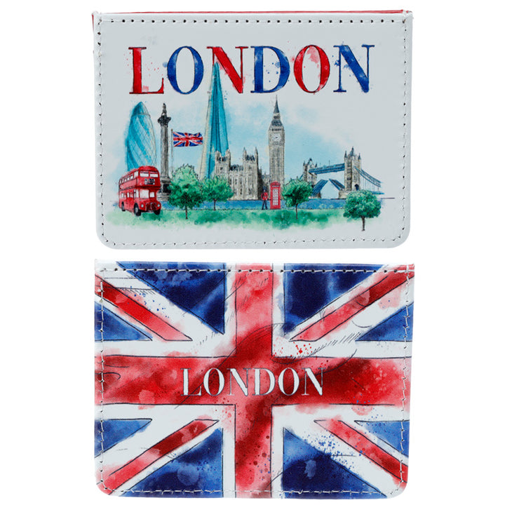 Contactless Protection Fabric Card Holder Wallet - London Tour CARD26 by Puckator