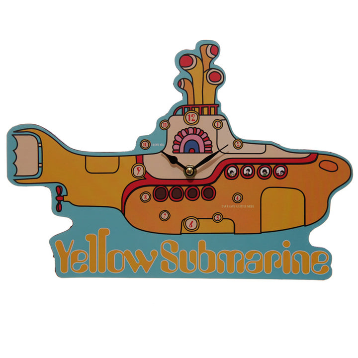 Decorative The Beatles Yellow Submarine Shaped Wall Clock CLCK02-0