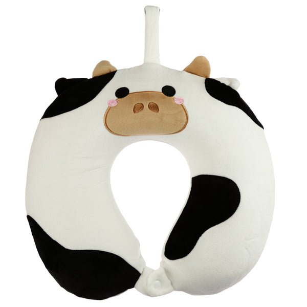 Cow Relaxeazzz Plush Memory Foam Travel Pillow CUSH240 by Puckator