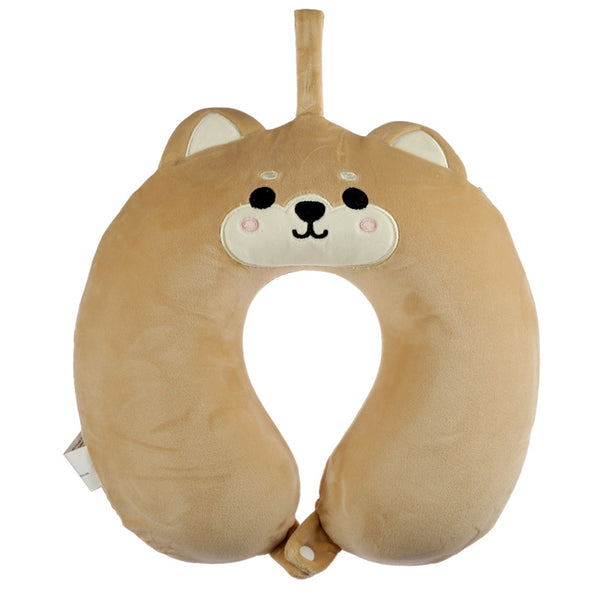 Shiba Inu Dog Relaxeazzz Plush Memory Foam Travel Pillow CUSH243 by Puckator